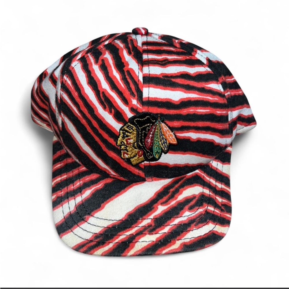 Vintage Chicago Blackhawks Zubaz Snapback